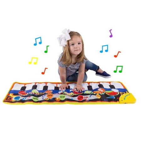 Hey Play Hey Play 80-TN120793 Step Piano Mat for Kids 80-TN120793